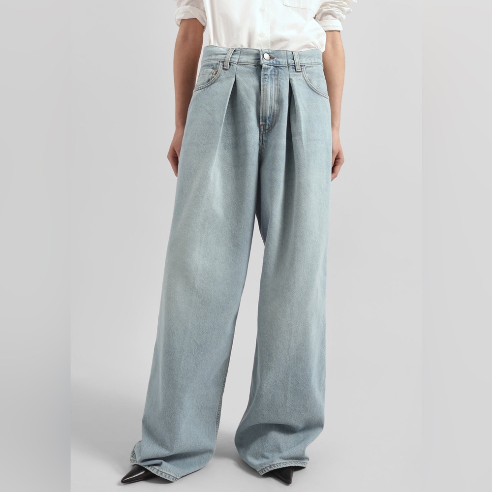 Haikure emerald Blue Candy Jeans made in Italy